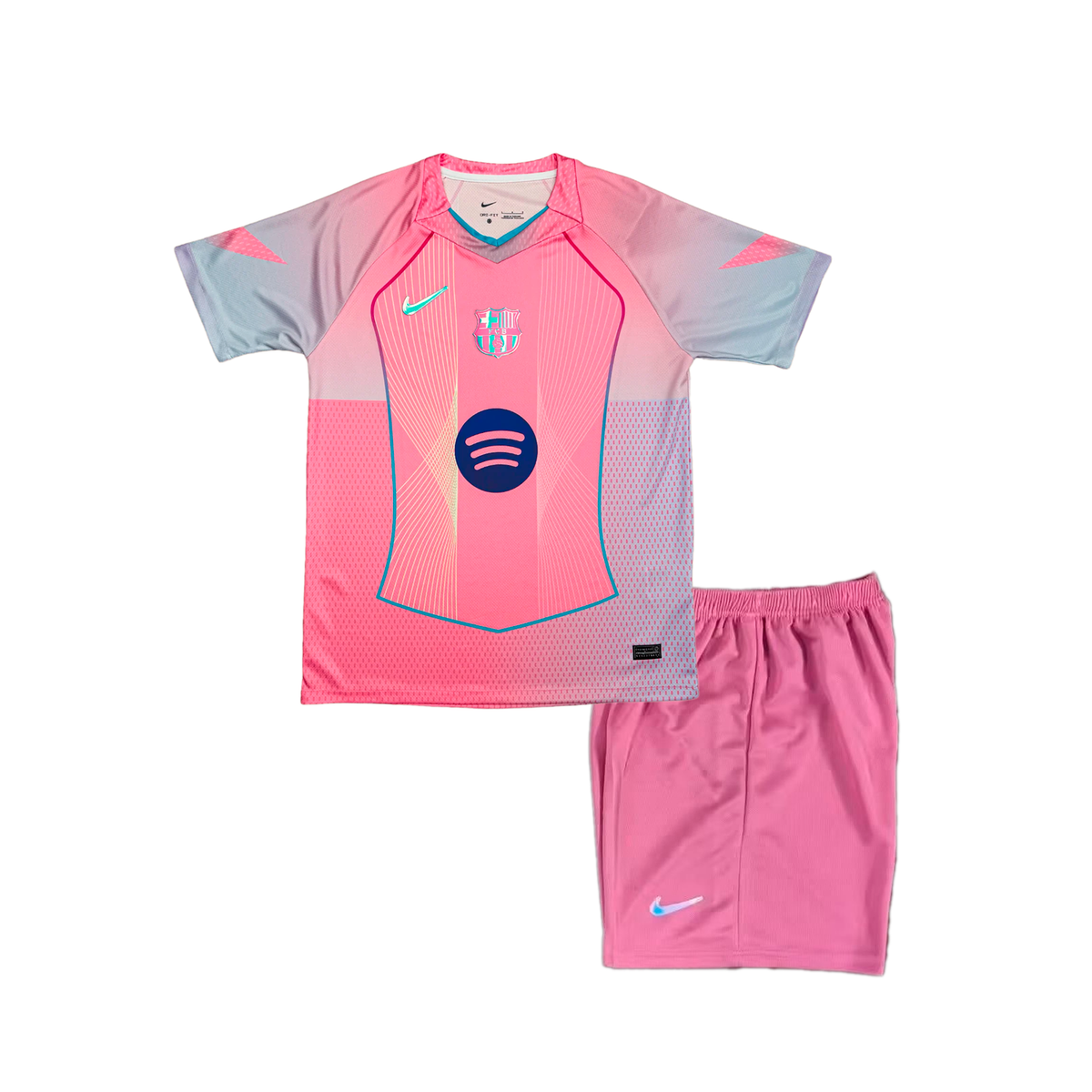 FC BARCELONA 25/26 PINK CONCEPT CONJUNTO INFANTIL